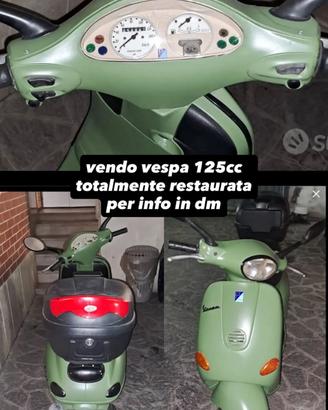 vespa 125 4t restaurata