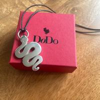 Ciondolo Dodo serpente maxi argento