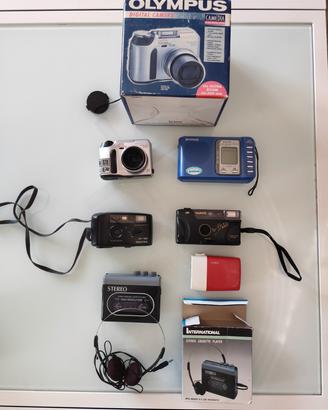 fotocamere e varie anni 80/90