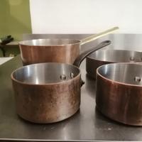 Set di padelle in Rame