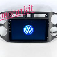 Autoradio 9" Android 13 Carplay 8+256Gb Per Tiguan