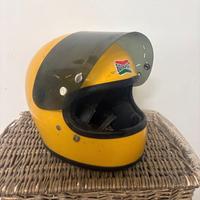 Casco BOERISPORT Giallo con Visiera Fumé