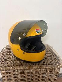 Casco BOERISPORT Giallo con Visiera Fumé