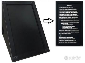 TELEPROMPTER - GOBBO ELETTRONICO.