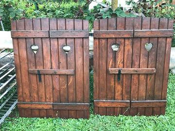 Persiane verniciate in legno 83x112