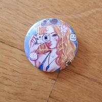 Spilla pin haley stardew valley 32mm