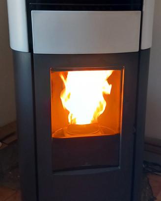 Stufa a pellet idro 