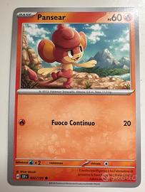 Carta pokemon Pansear