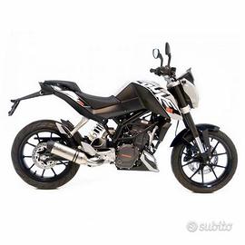Scarico Leovince LV ONE KTM Duke 125 200 omologata