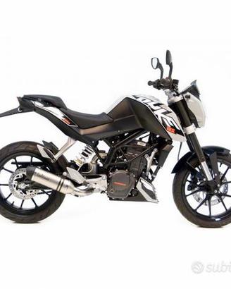 Scarico Leovince LV ONE KTM Duke 125 200 omologata