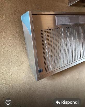 Cappa cucina Turboair in acciaio inox – aspirante