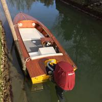 Cofano Cacciapesca in Teak