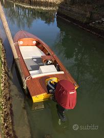 Cofano Cacciapesca in Teak