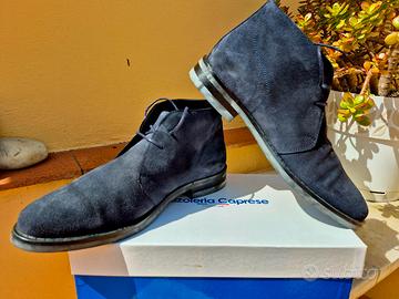 Polacchine Calzoleria Caprese blu