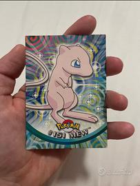Carta Pokemon Mew, Topps Trading Card