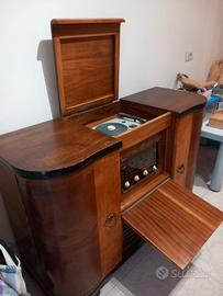 Giradischi Mobile Bar Radio 1950