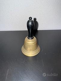 CAMPANELLO DA SCUOLA ANTICO-VINTAGE.