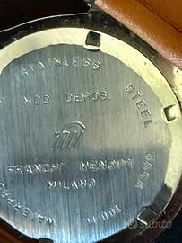 Orologio da polso franchi menotti milano anni 80