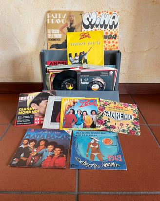 Lotto da 76 vinili 45 giri