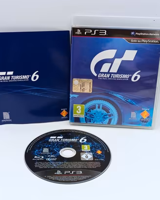 Gran Turismo 6 PS3 PAL ITA Gioco Completo
