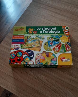 Gioco Lisciani
stagioni mesi e orologio