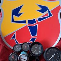 ABARTH CONTAGIRI MANOMETRI* OROLOGIO/WATER/AMP/TEM