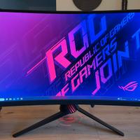 Monitor ASUS ROG XG27VQ 1080p Curvo 27”