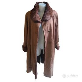 pelliccia estraibile trench lapin vintage 80 90