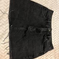 Gonna in jeans nero marca SUBDUED taglia S