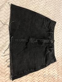 Gonna in jeans nero marca SUBDUED taglia S