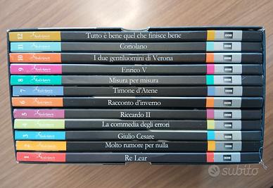 Box n. 12 DVD "The Shakespeare Collection"