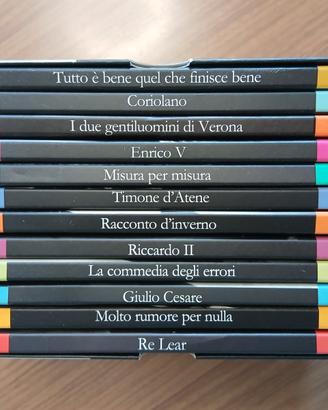 Box n. 12 DVD "The Shakespeare Collection"