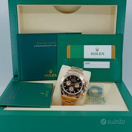ROLEX DAYTONA 116505 ORO ROSA 2017 FULL SET