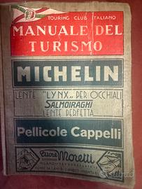 Manuale Michelin del turismo 1934 vintage