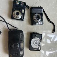 Macchine fotografiche Canon, Nikon, samsung