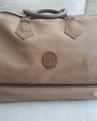 Borsone beige di Trussardi