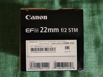 Canon ef-m 22mm f /2