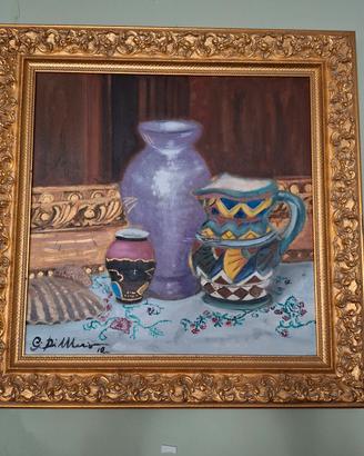 dipinto : Olio su tela 40x40 circa 