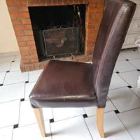 Sedia pelle
