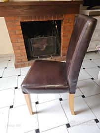 Sedia pelle