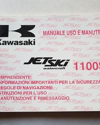 Kawasaki Jet Ski 1100 STX 1998 manuale uso