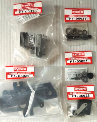 Lotto Ricambi (F1-050…) Kyosho F1 1:8-Vintage NOS 