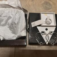 Orecchini e anello Guess nuovi