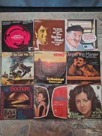 Lotto 9 vinili vintage da collezione anni 60/70