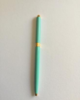 PENNA A SFERA TIFFANY laccata e Placcatura oro