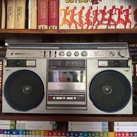 Boombox aiwa stereo 600 radio fm cassette