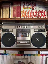 Boombox aiwa stereo 600 radio fm cassette