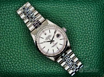 Rolex Datejust Ref. 16200 White Dial