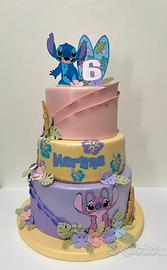 Torta scenografica stitch