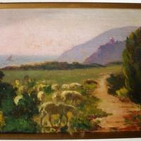 MALESCI GIO OLII SU TAVOLA firmati